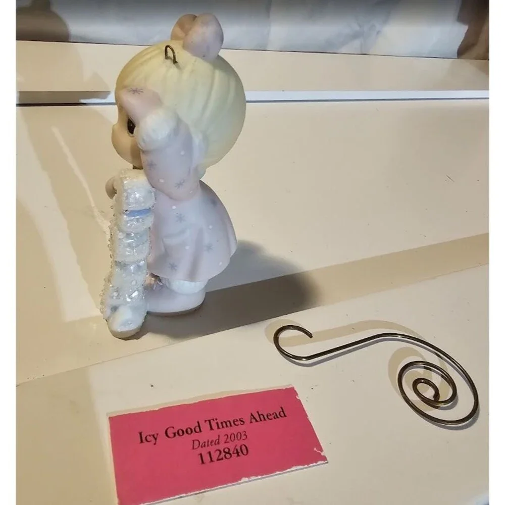 2003 Christmas Precious Moments Figurine, Annual Christmas Figure